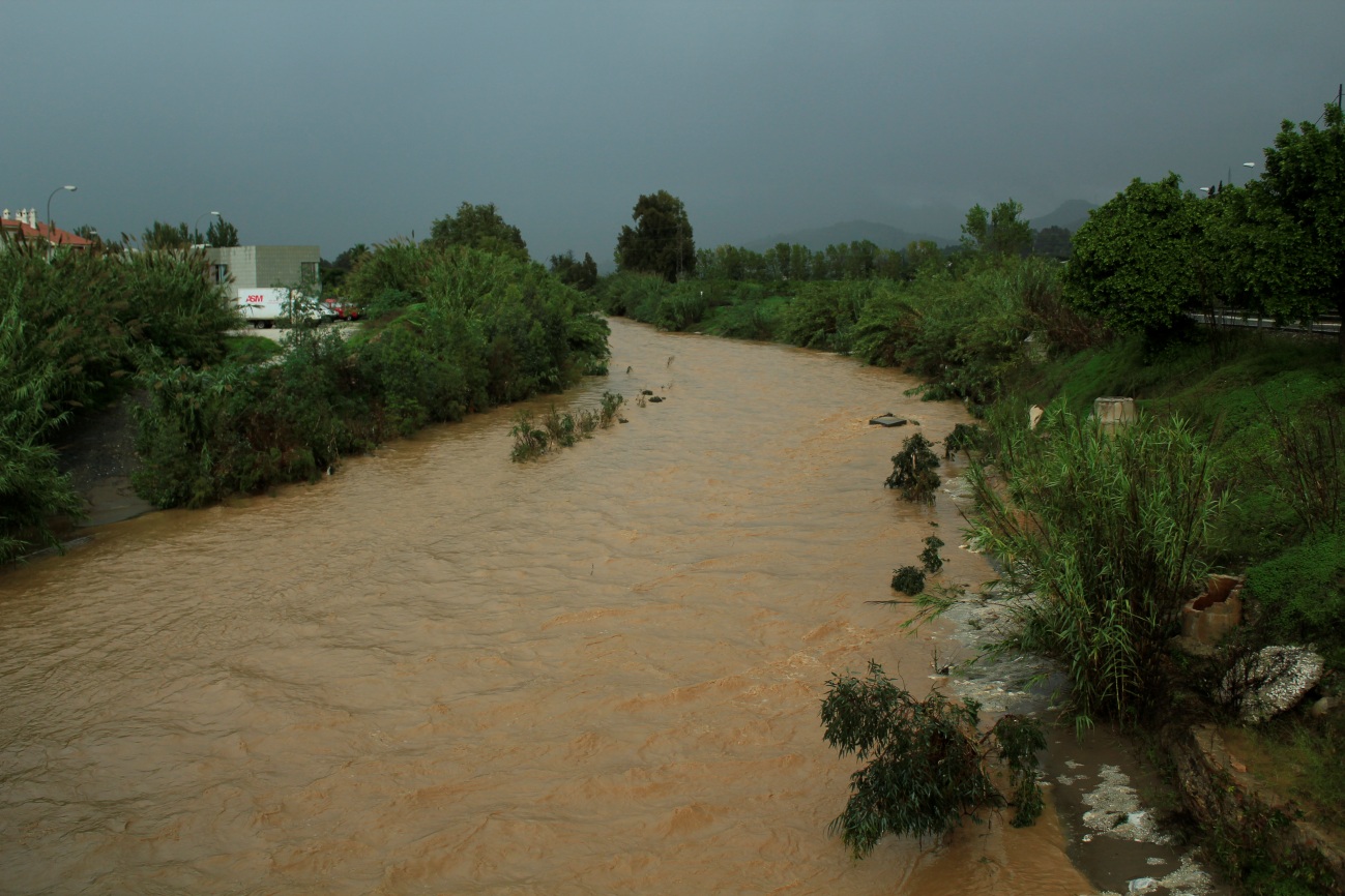 Las lluvias torrenciales en Málaga. Su sistema de presas y patanos